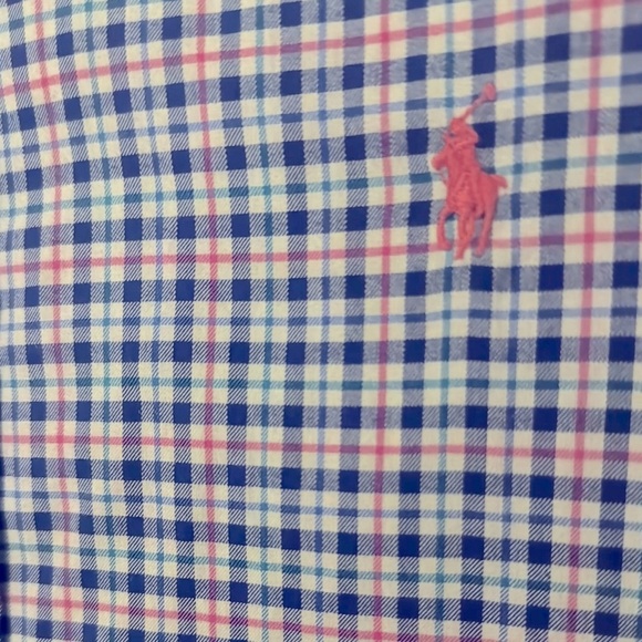 Polo by Ralph Lauren gingham plaid Casual Button Down Shirt - Picture 3 of 3